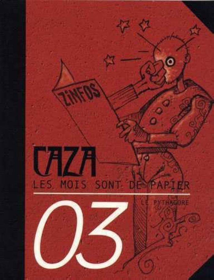 Couverture du livre « MOIS SONT DE PAPIER T03 (LES) » de Philippe Caza, librairie Les Contes Infusés à Corte
