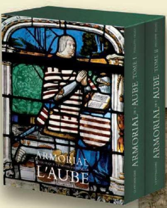 Couverture du livre « ARMORIAL HISTORIQUE ET MONUMENTAL DE L'AUBE », librairie Les Contes Infusés à Corte