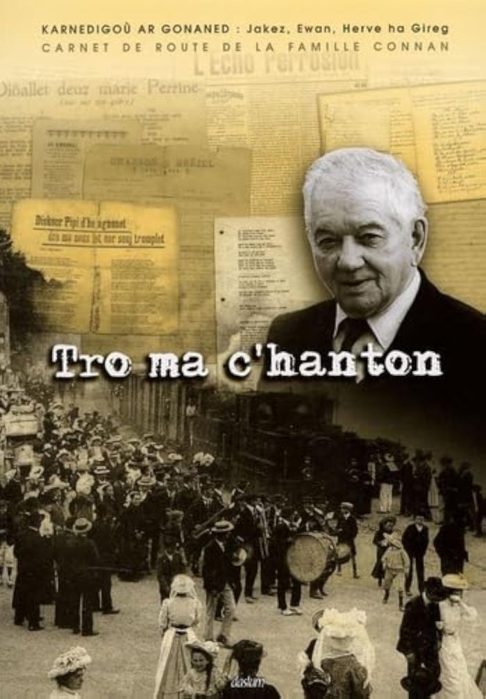 Couverture du livre « TRO MA C'HANTON », librairie Les Contes Infusés à Corte
