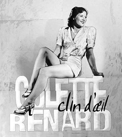 Couverture du livre « CLINS D'OEIL A COLETTE RENARD », librairie Les Contes Infusés à Corte