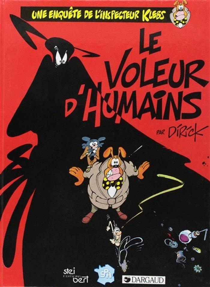 Couverture du livre « VOLEUR D'HUMAINS INSPECTEUR KLEBS » de Dirick, librairie Les Contes Infusés à Corte