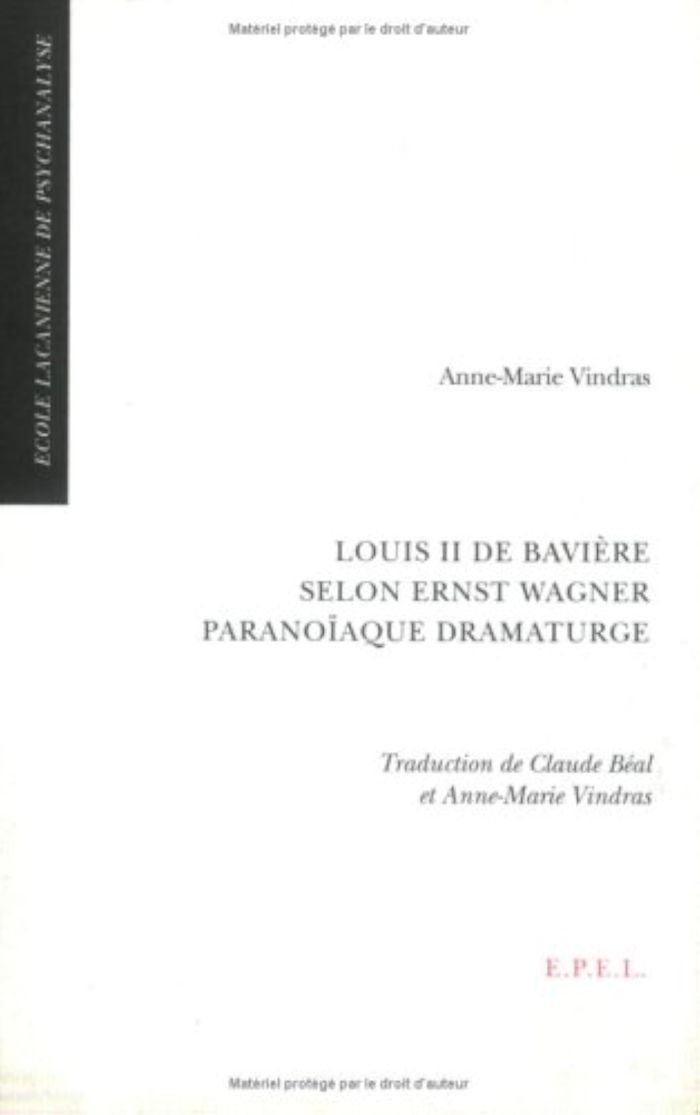 Couverture du livre « LOUIS II DE BAVIERE SELON ERNST WAGNER », librairie Les Contes Infusés à Corte