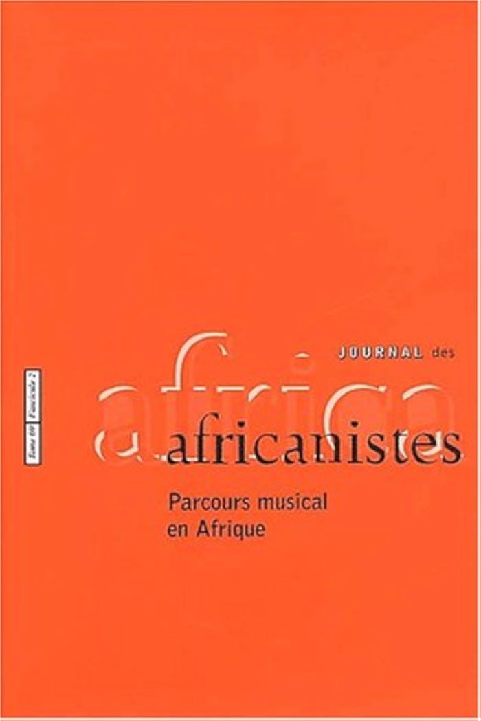 Couverture du livre « PARCOURS MUSICAL EN AFRIQUE. 69 (2) 1999 » de Journal Des Africani, librairie Les Contes Infusés à Corte