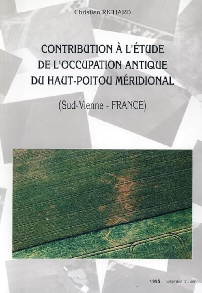 Couverture du livre « CONTRIBUTION A L'ETUDE DE L'OCCUPATION ANTIQUE DU HAUT-POITOU MERIDIONAL » de Richard Christian, librairie Les Contes Infusés à Corte