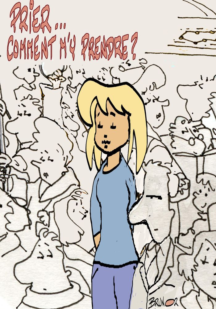 Couverture du livre « PRIER COMMENT M'Y PRENDRE ? » de Huot De Longchamp Ma, librairie Les Contes Infusés à Corte