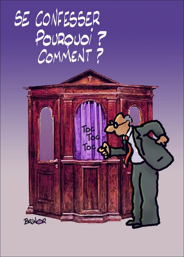 Couverture du livre « SE CONFESSER... POURQUOI ? COMMENT ? », librairie Les Contes Infusés à Corte