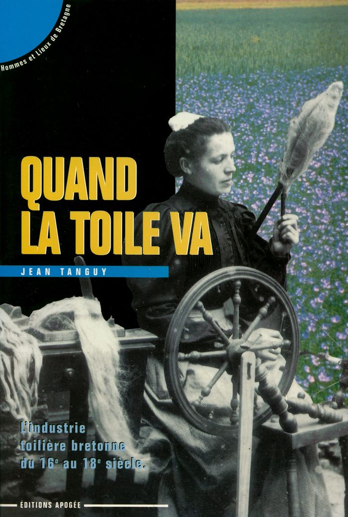 Couverture du livre « QUAND LA TOILE VA » de Tanguy, librairie Les Contes Infusés à Corte