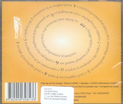Quatrième de couverture de « CONTES D'AMOUR ET D'EAUX FRAICHES - ET AUTRES RECITS »