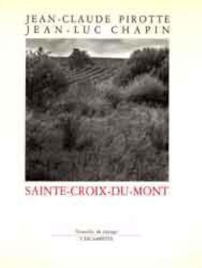 Couverture du livre « SAINTE-CROIX-DU-MONT » de Pirotte/chapin, librairie Les Contes Infusés à Corte