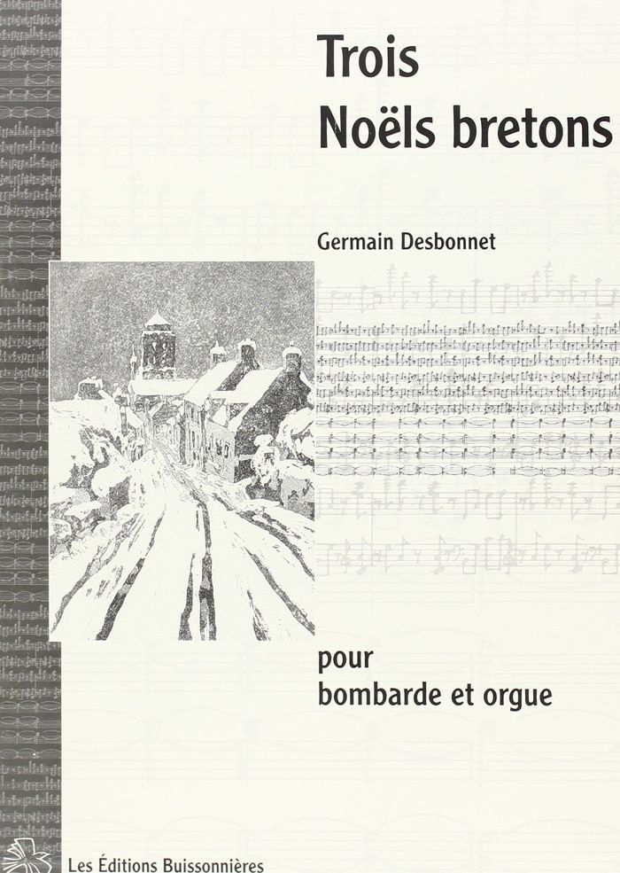 Couverture du livre « TROIS NOELS BRETONS », librairie Les Contes Infusés à Corte