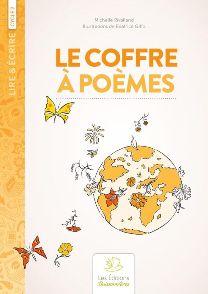 Couverture du livre « LE COFFRE A POEMES CYCLE I ET II » de Michelle Rivalland, librairie Les Contes Infusés à Corte