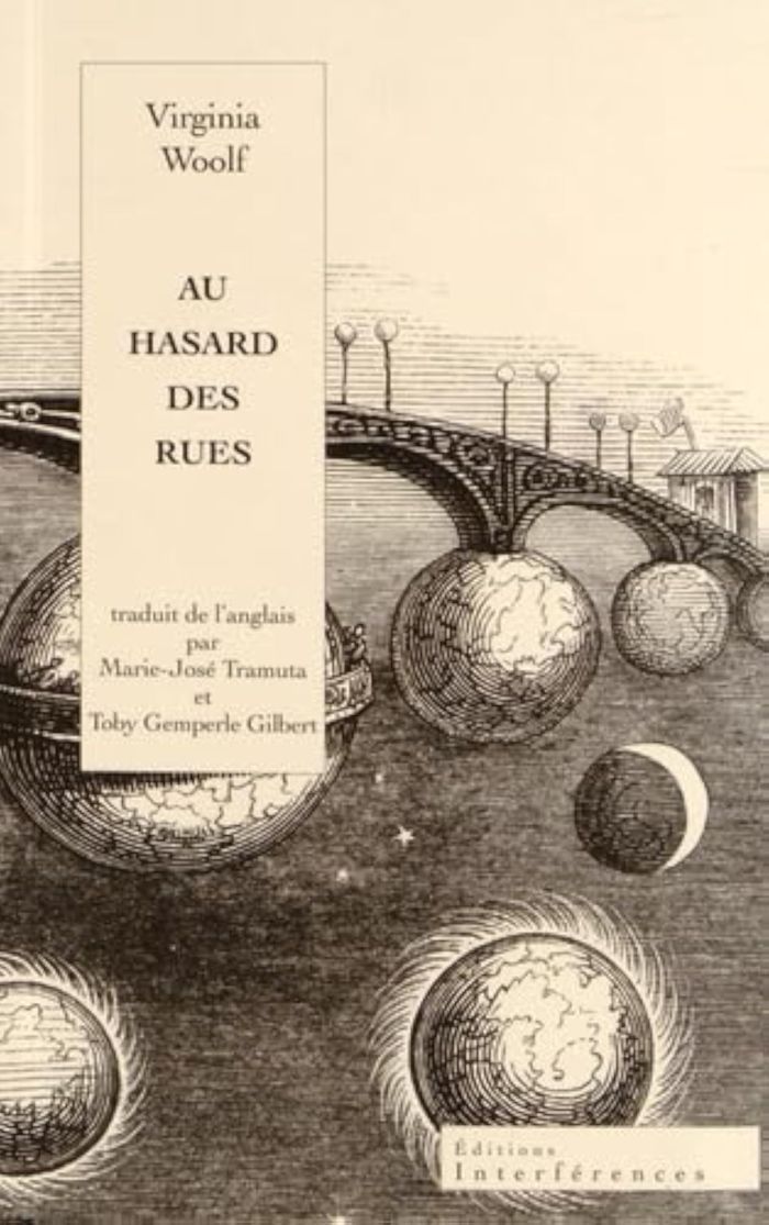 Couverture du livre « Au hasard des rues : une aventure londonienne » de Virginia Woolf, librairie Les Contes Infusés à Corte