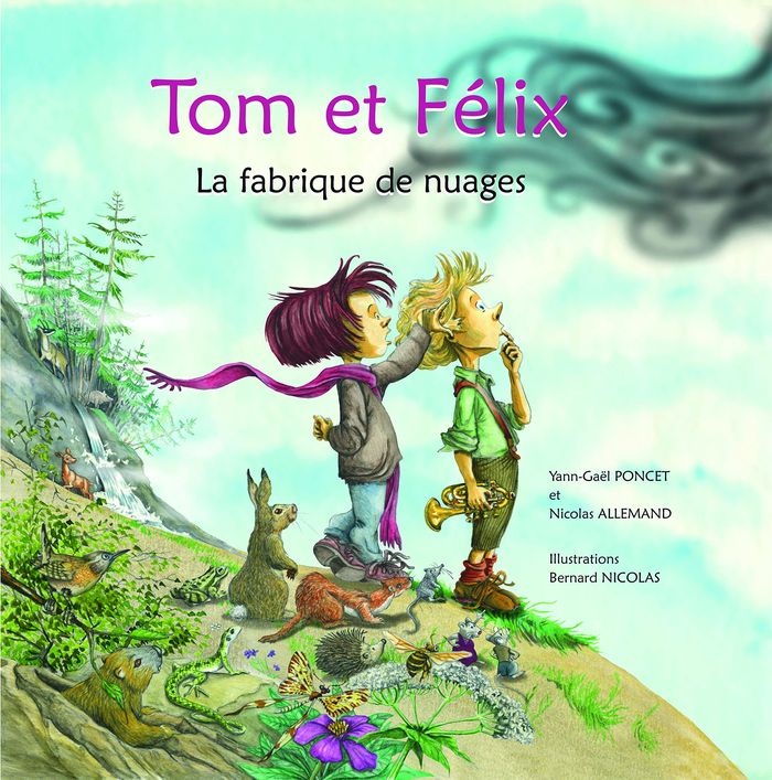 Couverture du livre « FABRIQUE DE NUAGES » de Poncet, All Nicolas, librairie Les Contes Infusés à Corte