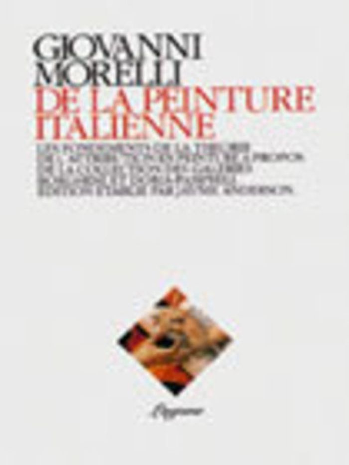 Couverture du livre « DE LA PEINTURE ITALIENNE », librairie Les Contes Infusés à Corte