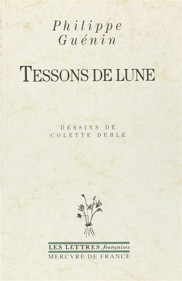 Couverture du livre « TESSONS DE LUNE » de Guenin/deble, librairie Les Contes Infusés à Corte