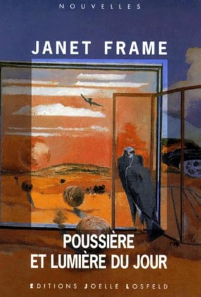 Couverture du livre « POUSSIERE ET LUMIERE DU JOUR » de Janet Frame, librairie Les Contes Infusés à Corte