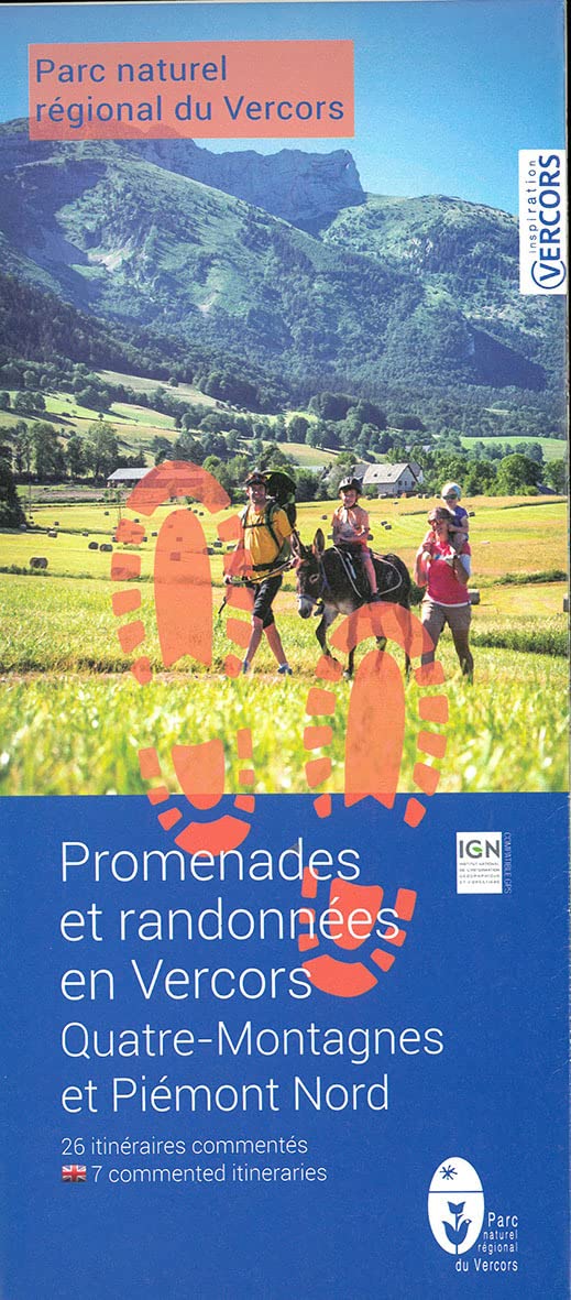 Couverture du livre « 4 MONTAGNES ET PIEMONT NORD CARTOGUIDE » de Xxx, librairie Les Contes Infusés à Corte
