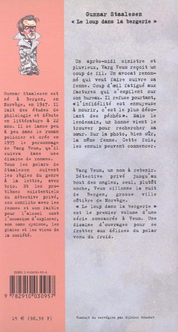 Quatrième de couverture de « LE LOUP DANS LA BERGERIE »