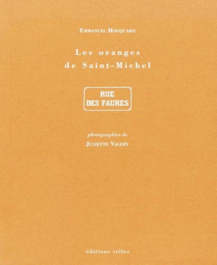 Couverture du livre « ORANGES DE SAINT MICHEL (LES) », librairie Les Contes Infusés à Corte