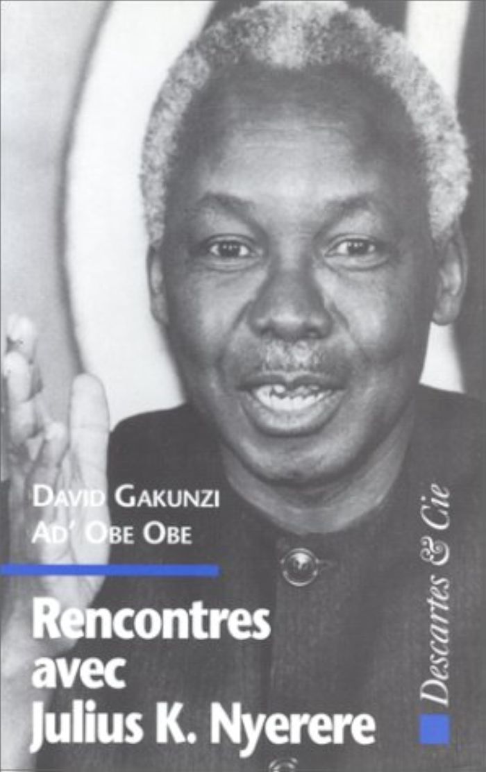 Couverture du livre « RENCONTRES AVEC JULIUS K. NYERERE », librairie Les Contes Infusés à Corte