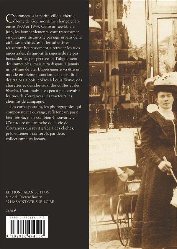 Quatrième de couverture de « COUTANCES »