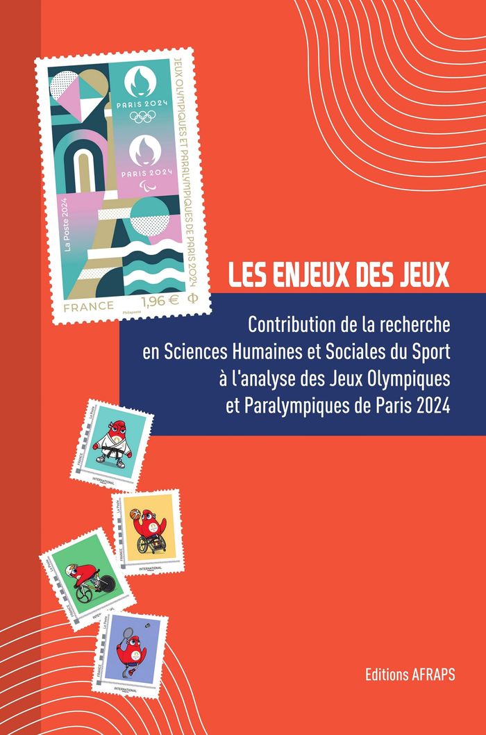 Couverture du livre « Les enjeux des jeux : Contribution de la recherche en sciences humaines et sociales du sport à l'analyse des jeux olympiques et paralympiques de Paris 2024 » de Clément Llena, librairie Les Contes Infusés à Corte