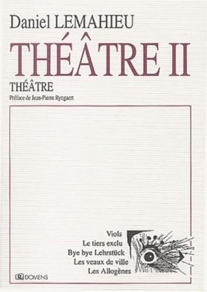 Couverture du livre « THEATRE II », librairie Les Contes Infusés à Corte