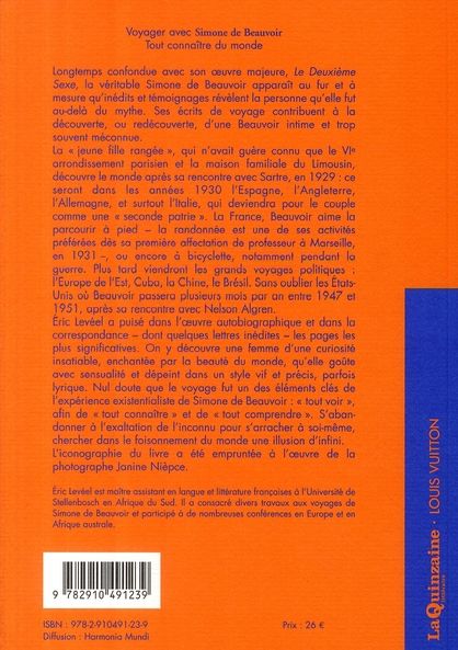 Quatrième de couverture de « Tout connaître du monde »
