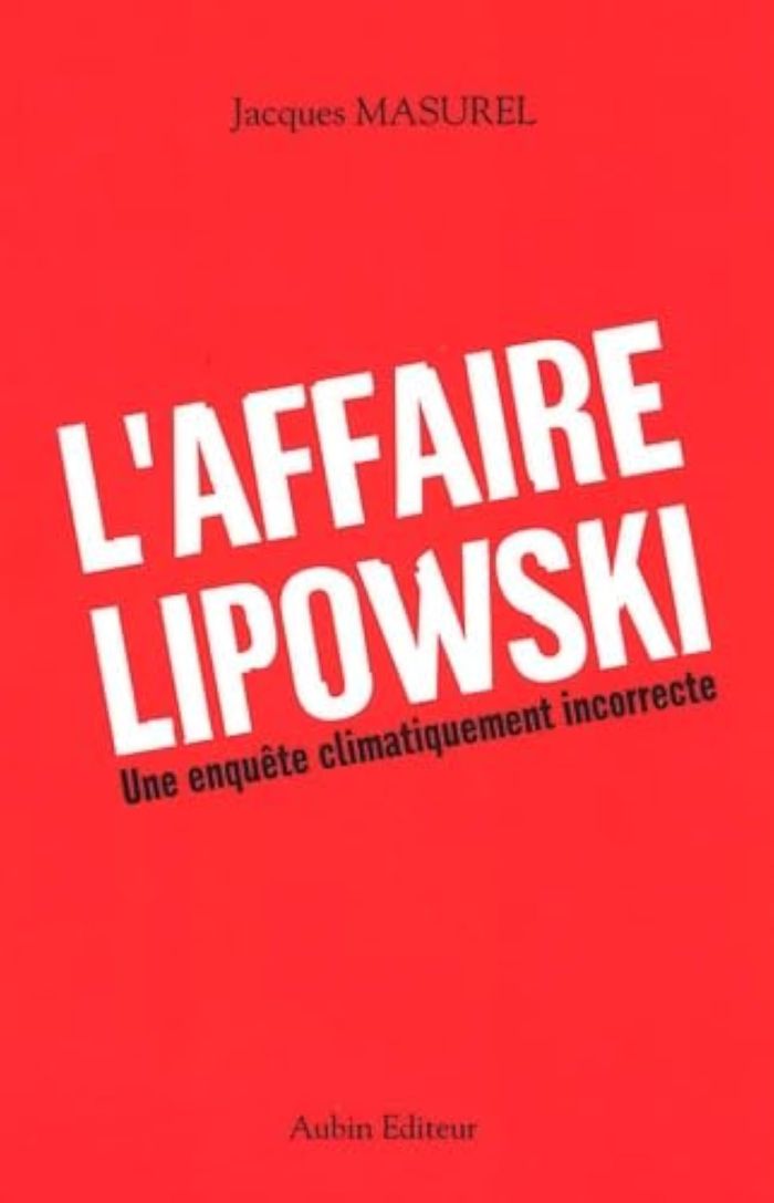 Couverture du livre « L'AFFAIRE LIPOWSKI », librairie Les Contes Infusés à Corte
