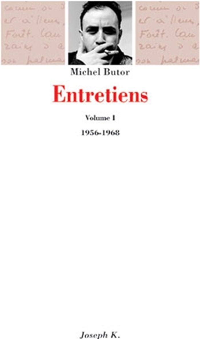 Couverture du livre « ENTRETIENS VOL 1 1956-1968 » de Desoubeaux/butor, librairie Les Contes Infusés à Corte