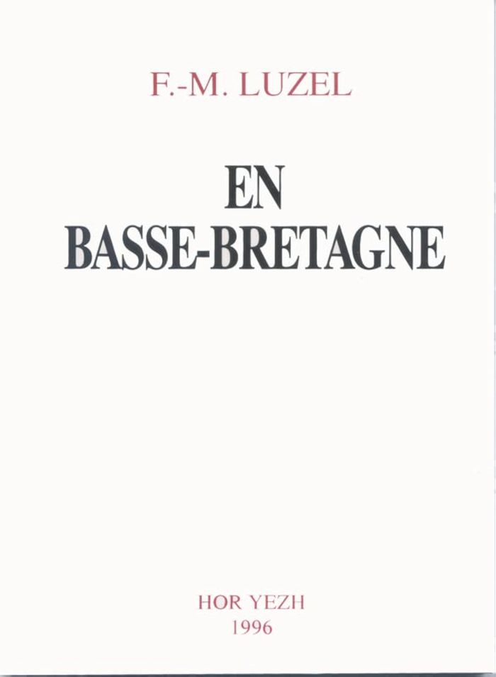 Couverture du livre « EN BASSE-BRETAGNE », librairie Les Contes Infusés à Corte