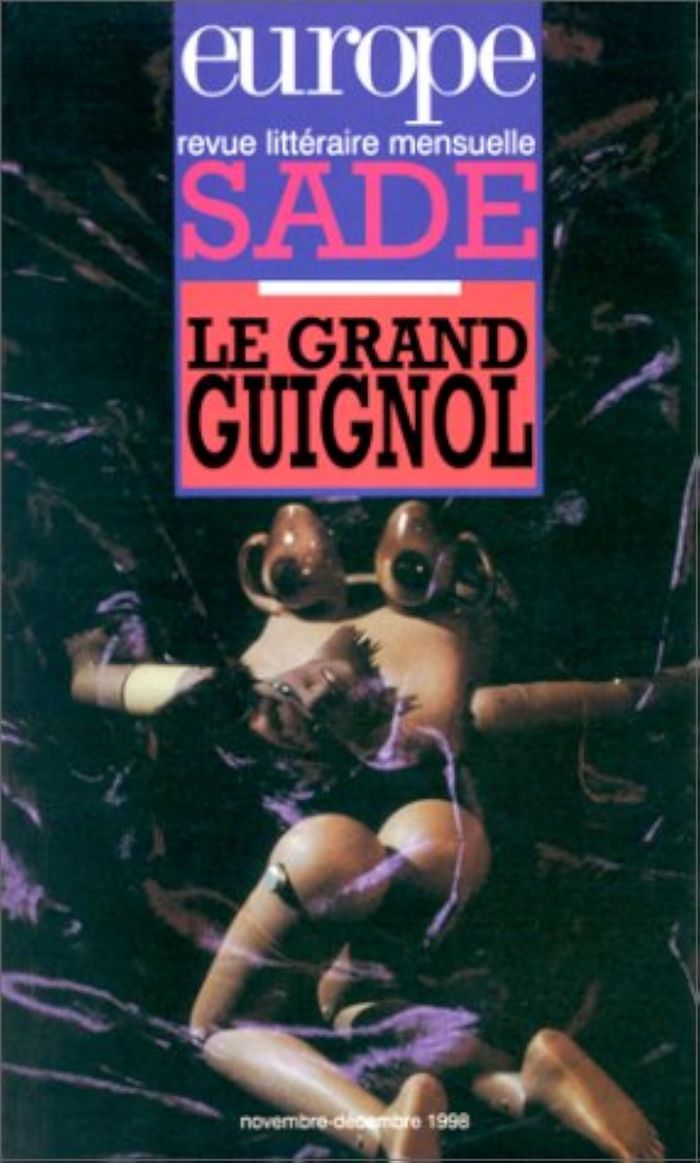 Couverture du livre « EUROPE SADE LE GRAND GUIGNOL N835 836 » de Anonyme, librairie Les Contes Infusés à Corte