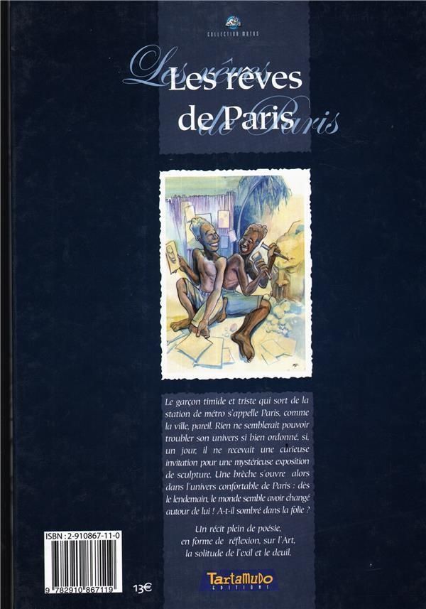 Quatrième de couverture de « REVES DE PARIS (LES) »