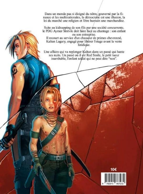 Quatrième de couverture de « Red smile »