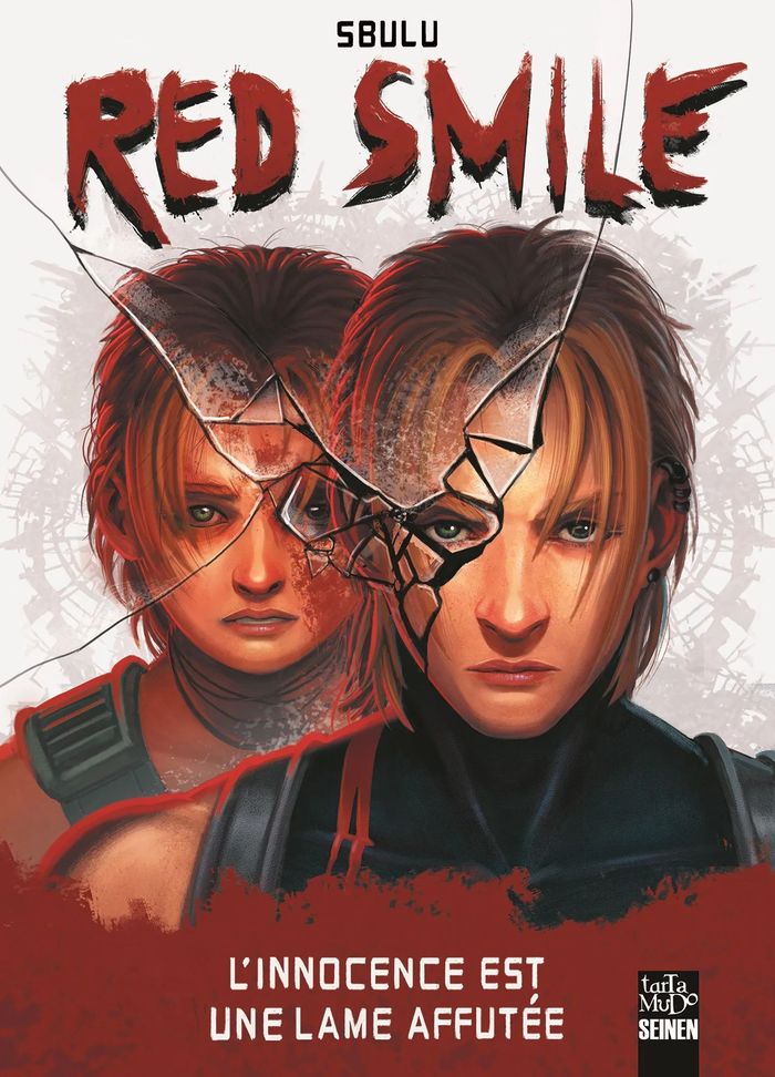 Couverture du livre « Red smile » de Sbulu, librairie Les Contes Infusés à Corte