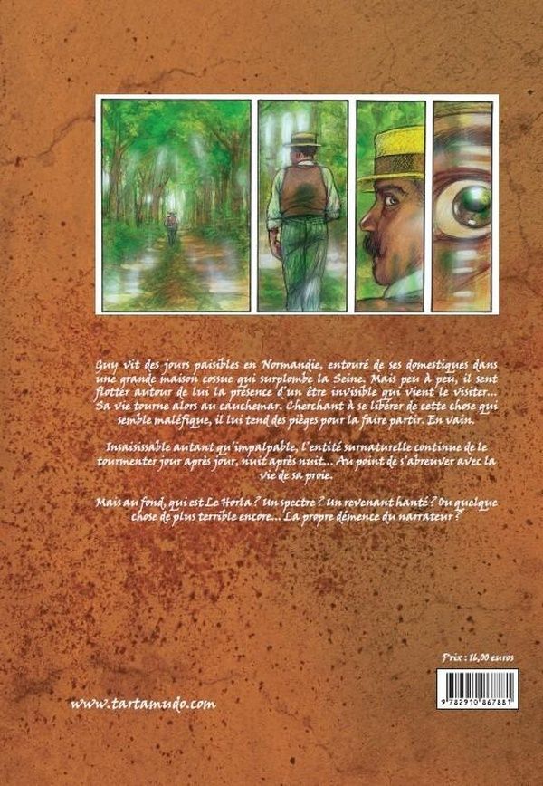 Quatrième de couverture de « Le Horla »
