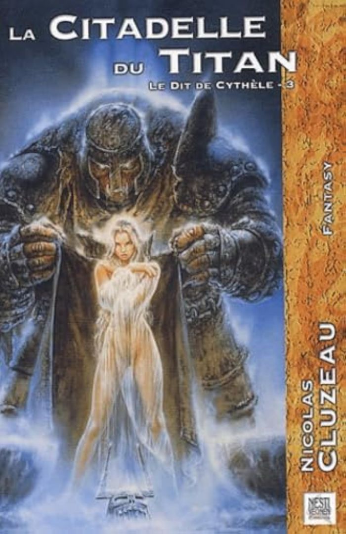 Couverture du livre « CITADELLE DU TITAN-LE DIT DE CYTHELE 3 / 4 » de Nicolas Cluzeau, librairie Les Contes Infusés à Corte