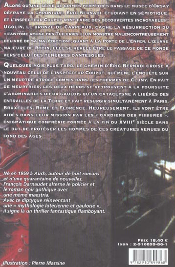 Quatrième de couverture de « LES DIEUX DE CLUNY (RV) »