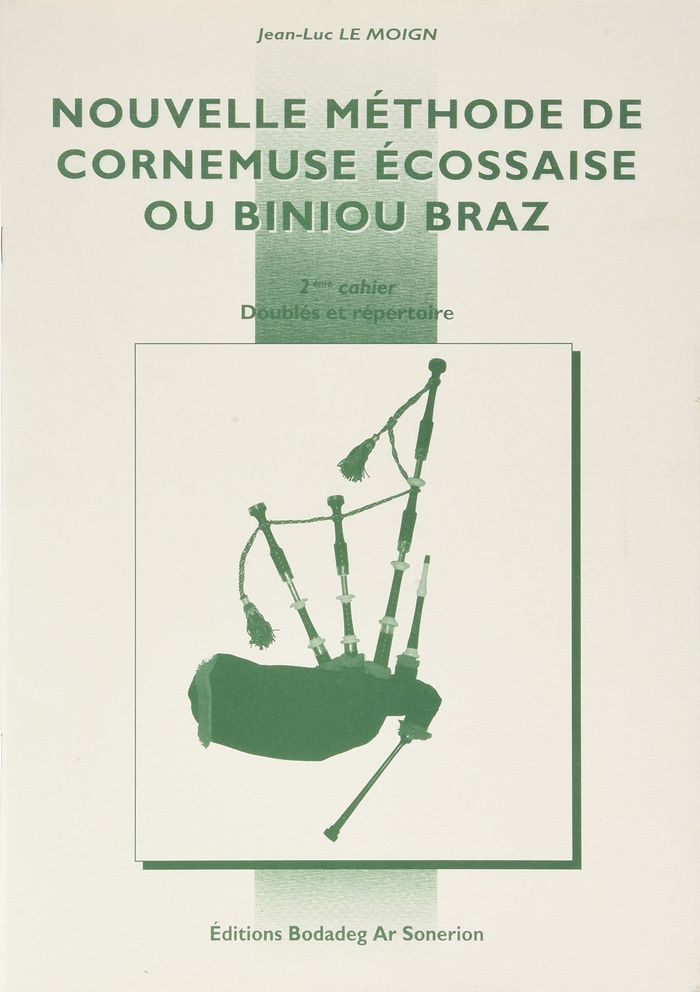 Couverture du livre « NLLE METHODE DE CORNEMUSE 2 », librairie Les Contes Infusés à Corte