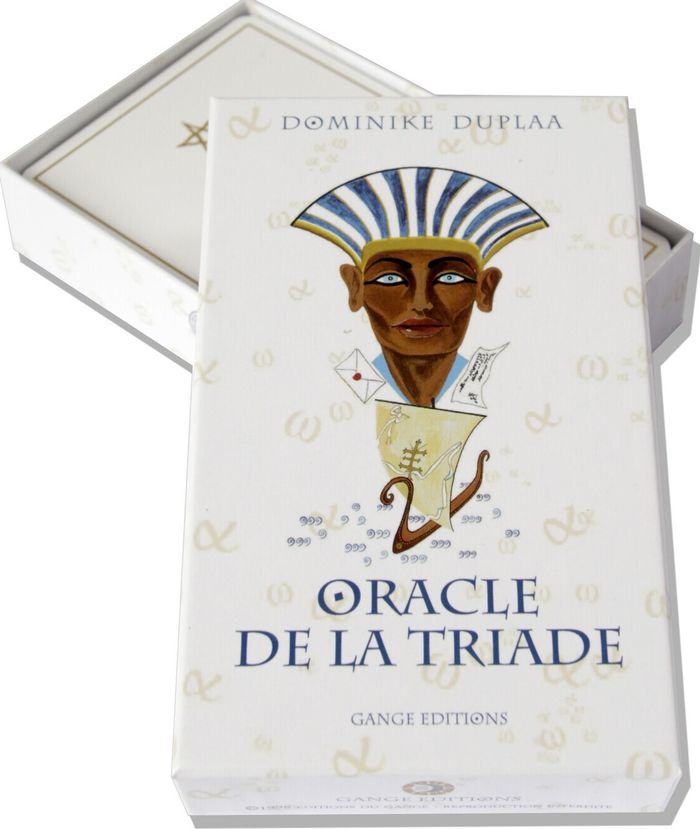 Couverture du livre « ORACLE DE LA TRIADE », librairie Les Contes Infusés à Corte