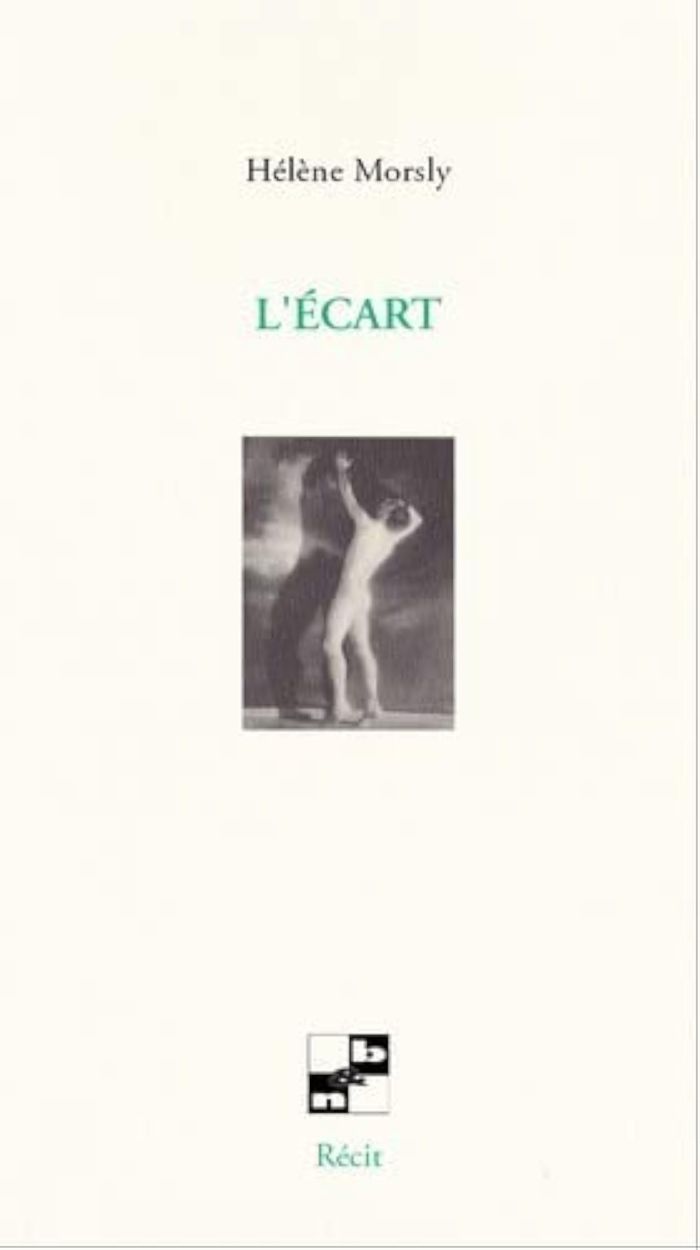 Couverture du livre « L'ECART » de Helene Morsly, librairie Les Contes Infusés à Corte