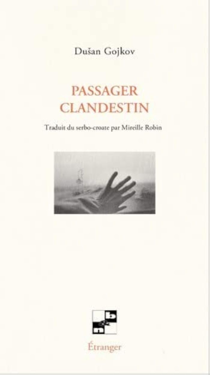 Couverture du livre « PASSAGER CLANDESTIN » de Dusan Gojkov, librairie Les Contes Infusés à Corte