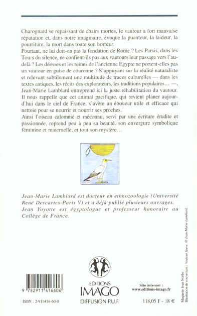 Quatrième de couverture de « LE VAUTOUR »