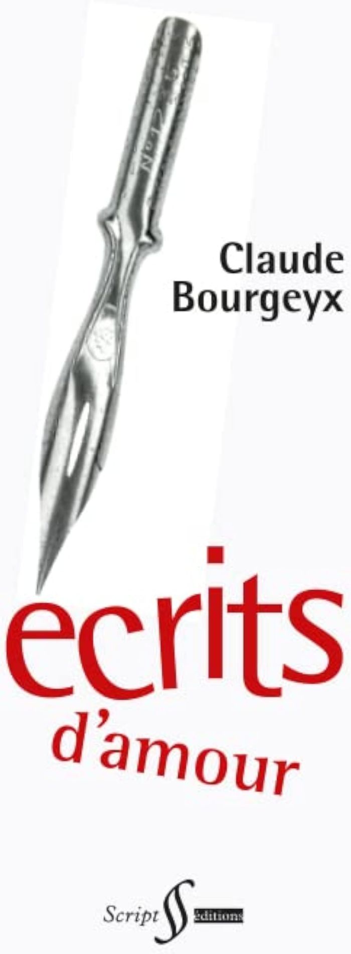 Couverture du livre « ECRITS D'AMOUR 3E EDITION », librairie Les Contes Infusés à Corte