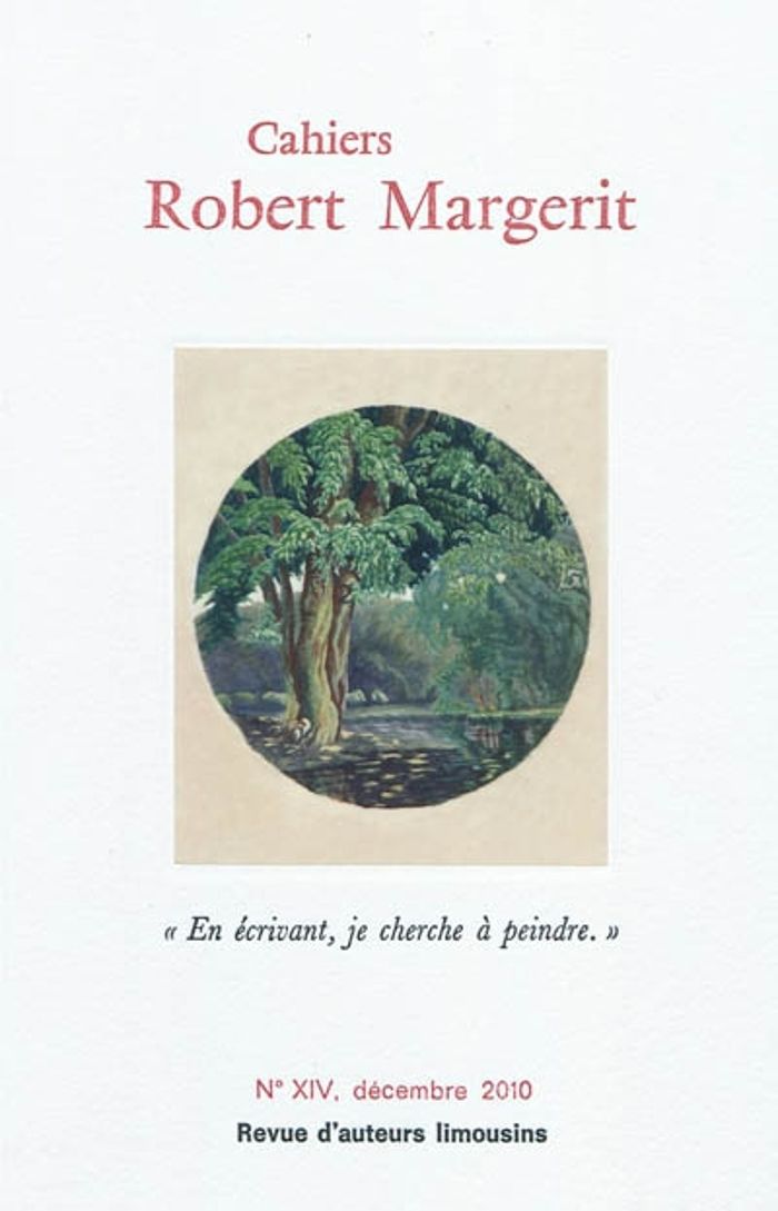 Couverture du livre « CAHIERS ROBERT MARGERIT N XIV » de Collectif, librairie Les Contes Infusés à Corte