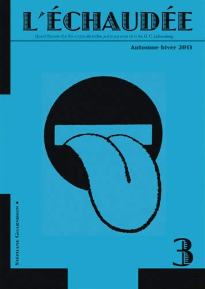 Couverture du livre « ECHAUDEE N 3 » de Collectif, librairie Les Contes Infusés à Corte