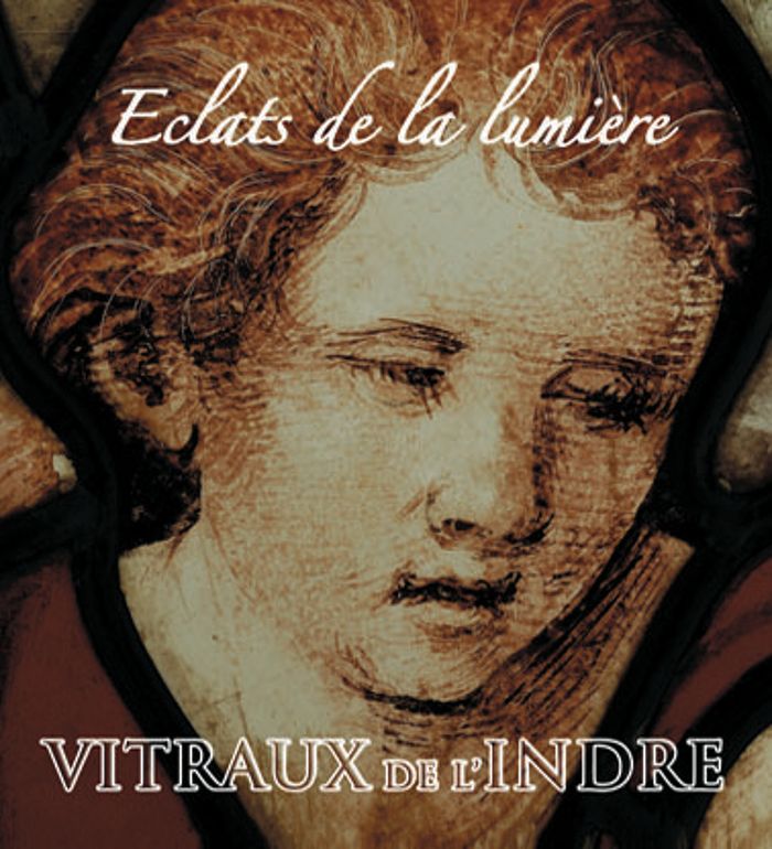 Couverture du livre « VITRAUX DE L'INDRE - ECLATS DE LA LUMIERE » de Renon/blin/geneste, librairie Les Contes Infusés à Corte