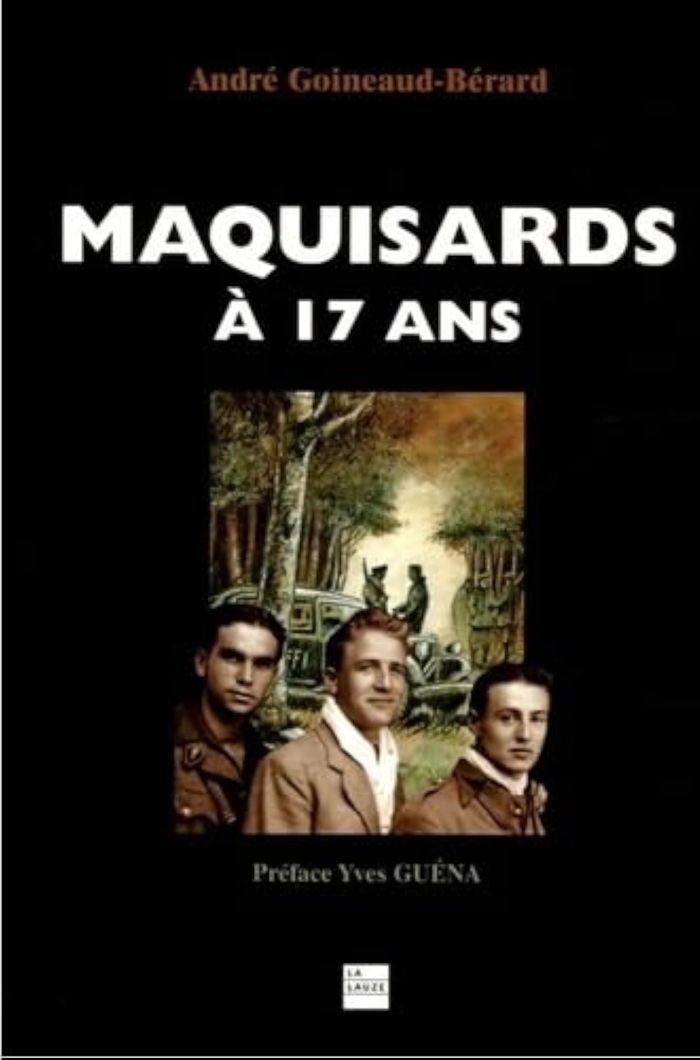 Couverture du livre « MAQUISARD A 17 ANS », librairie Les Contes Infusés à Corte