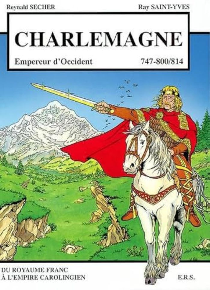 Couverture du livre « CHARLEMAGNE 747-800/814 » de Xxx, librairie Les Contes Infusés à Corte