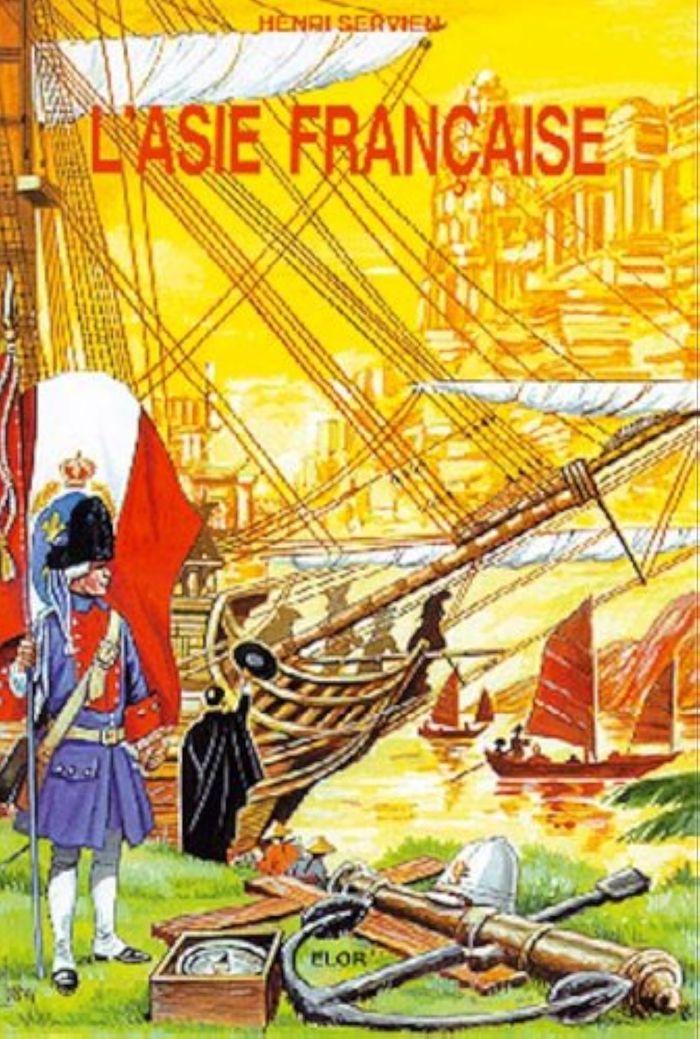 Couverture du livre « L'ASIE FRANCAISE » de Servien (henri), librairie Les Contes Infusés à Corte